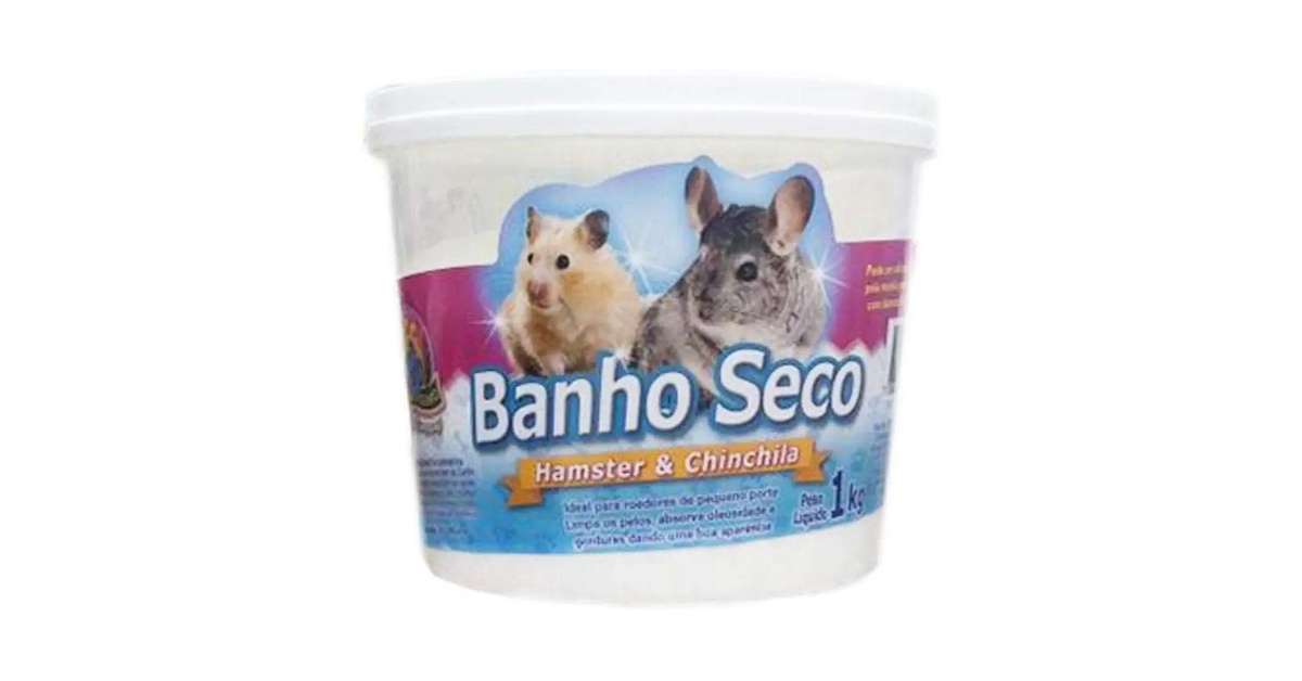 Como escolher o pó ideal para o banho seco da sua chinchila?
