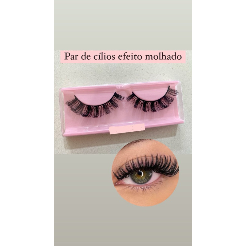 efeito rímel cílios
