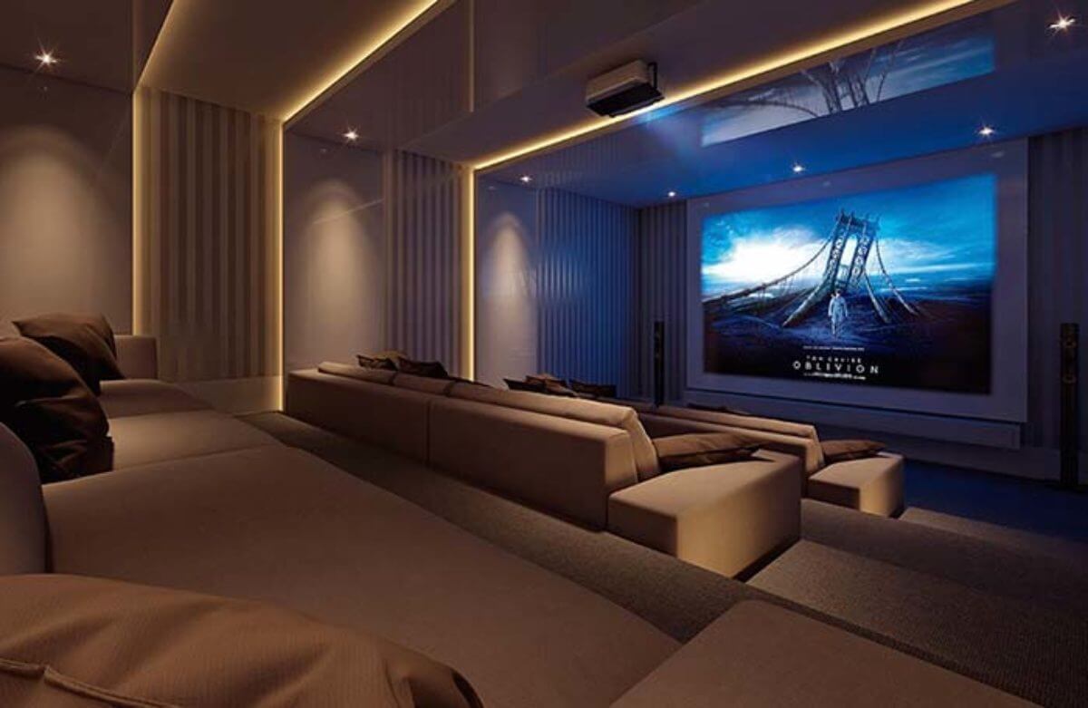quanto custa decorar um cinema em casa
