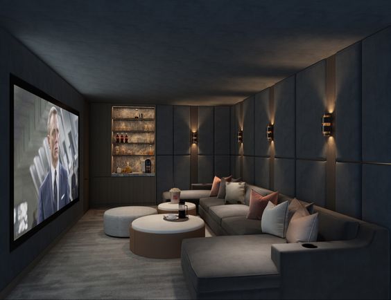 como escolher poltrona para cinema em casa