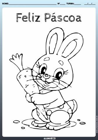 Atividades educativas de Páscoa para imprimir