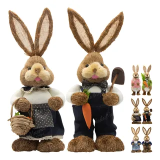 Decoração de Páscoa DIY: criando um ambiente mágico com coelhos grandes