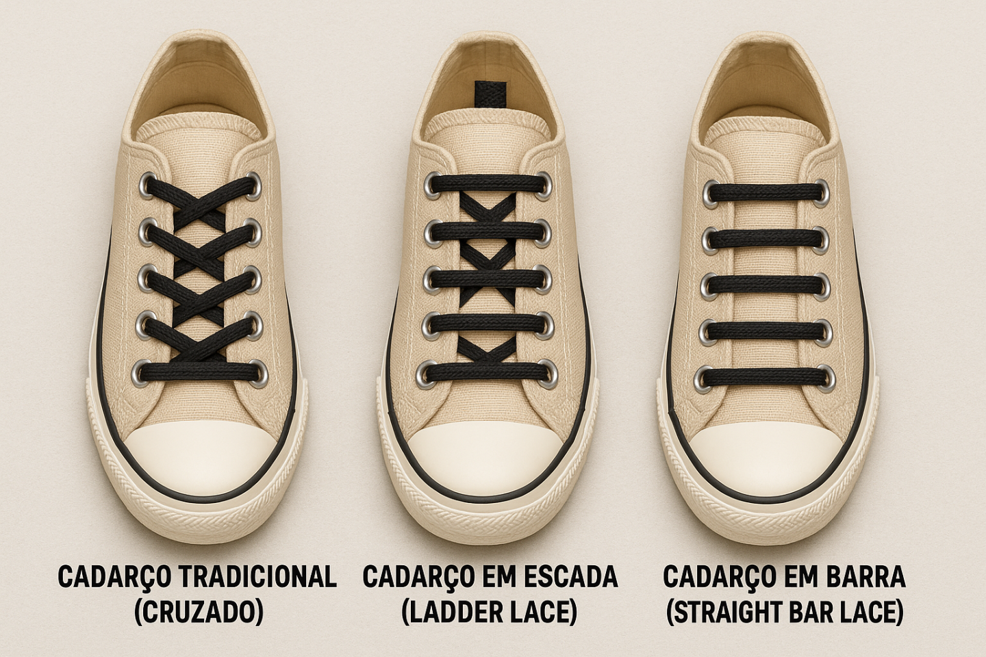 5 ideias de títulos:
1. O Segredo do Nó de Corredor: Mantenha seus cadarços firmes em qualquer corrida.
2. Adeus