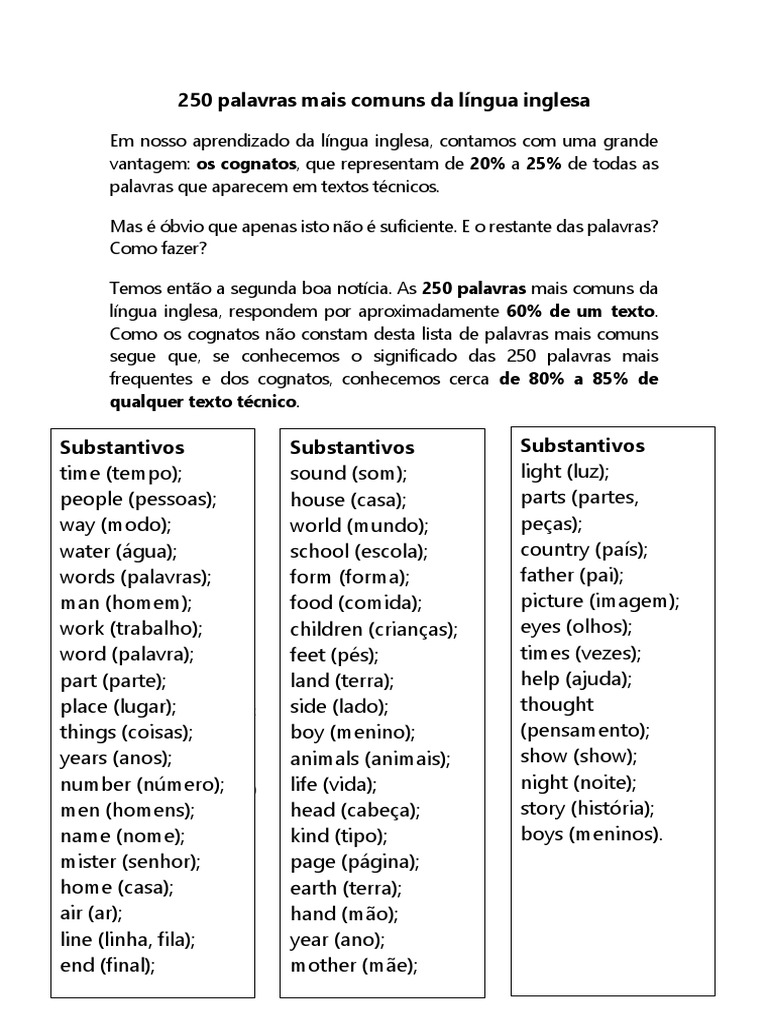 erros comuns ao aprender vocabulário técnico inglês