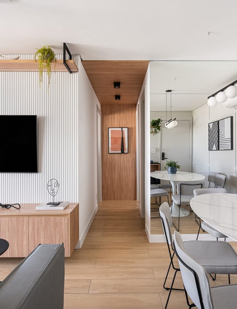 quanto custa decorar um corredor estreito