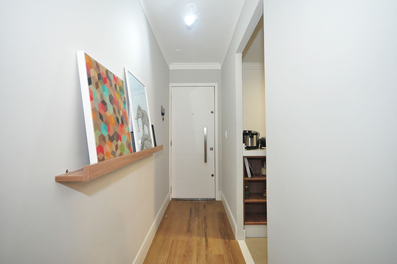 como decorar corredor estreito e comprido