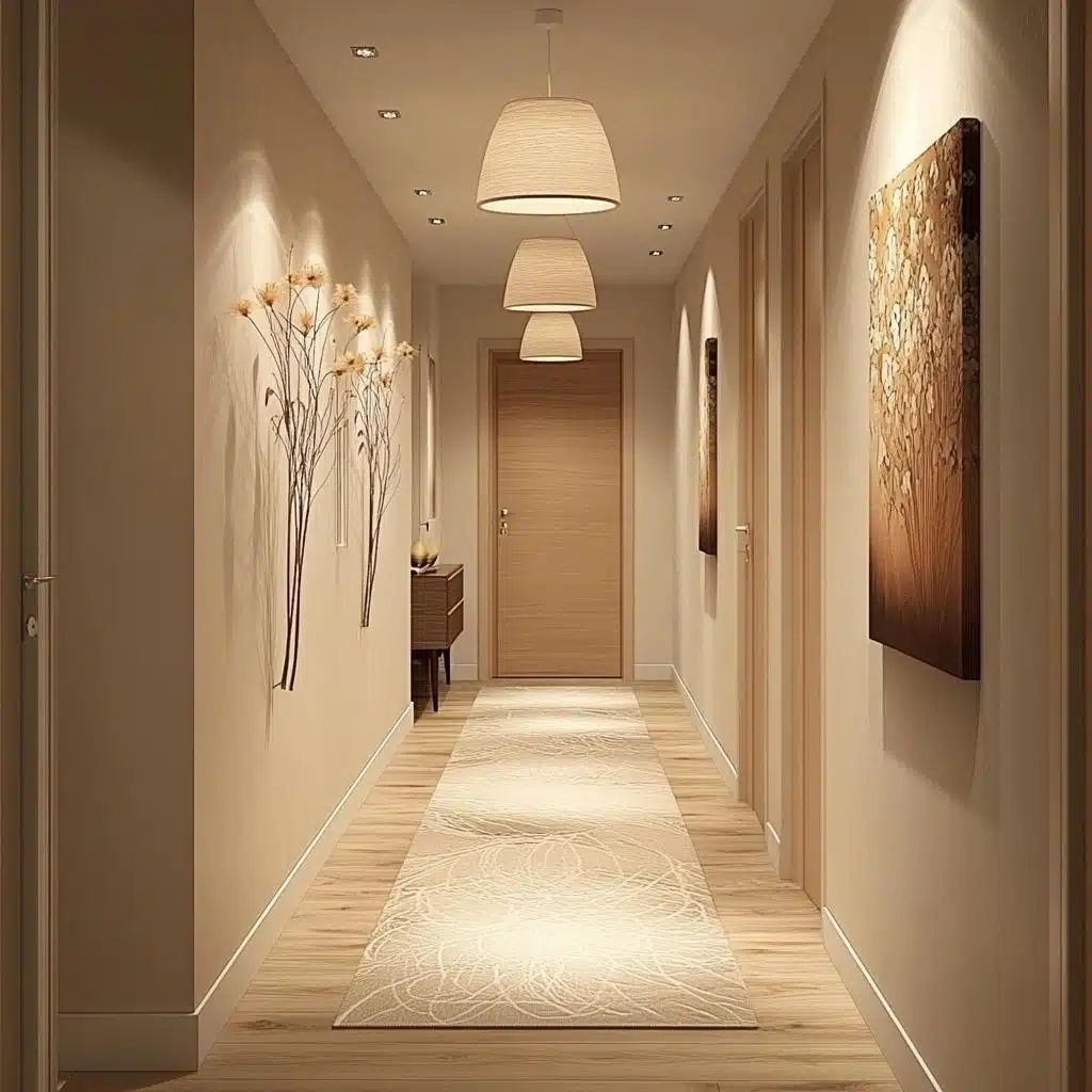 corredor estreito vs corredor largo qual decorar