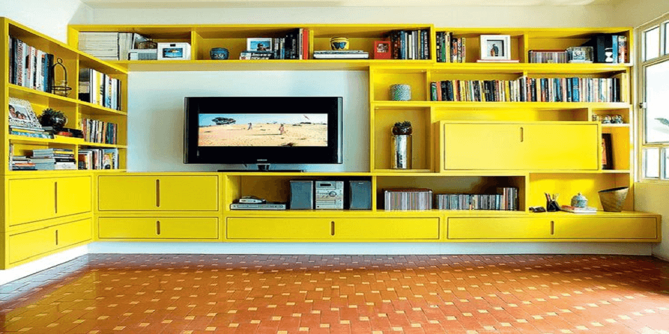 Tendências de Cores para Estantes em 2024/2025