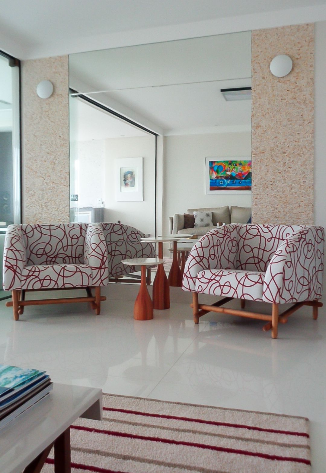 instalação segura espelho bisotado