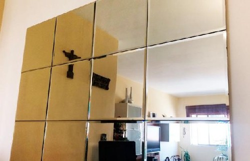 benefícios espelho bisotado decoração