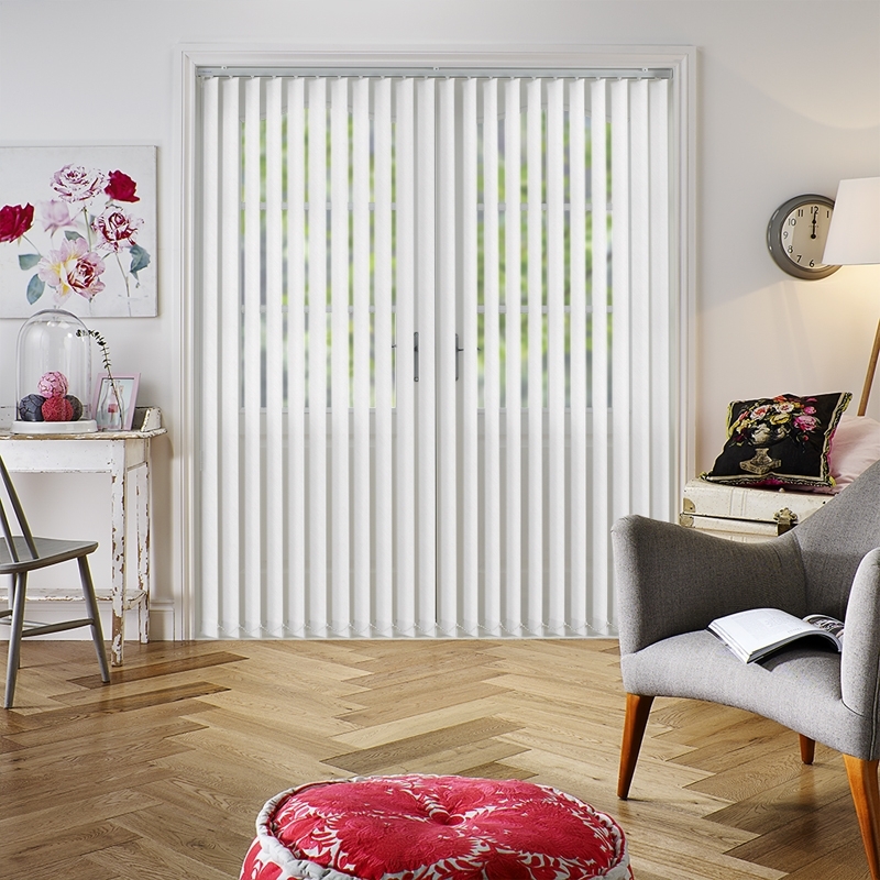 persiana vertical com cortina
