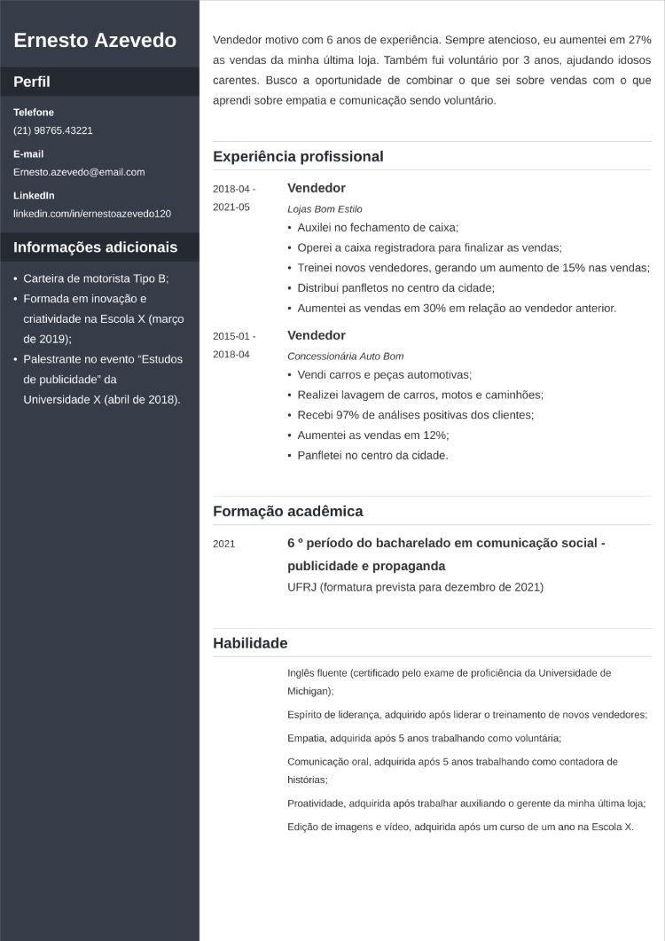 erros comuns ao colocar voluntariado no currículo