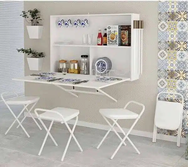 Mesas Dobráveis para Ambientes Pequenos: Soluções Inteligentes