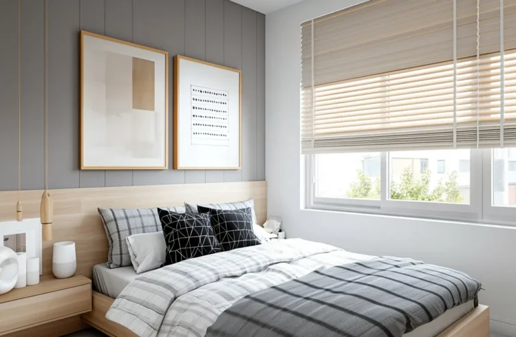 como escolher a melhor persiana para quarto (rolô ou romana)