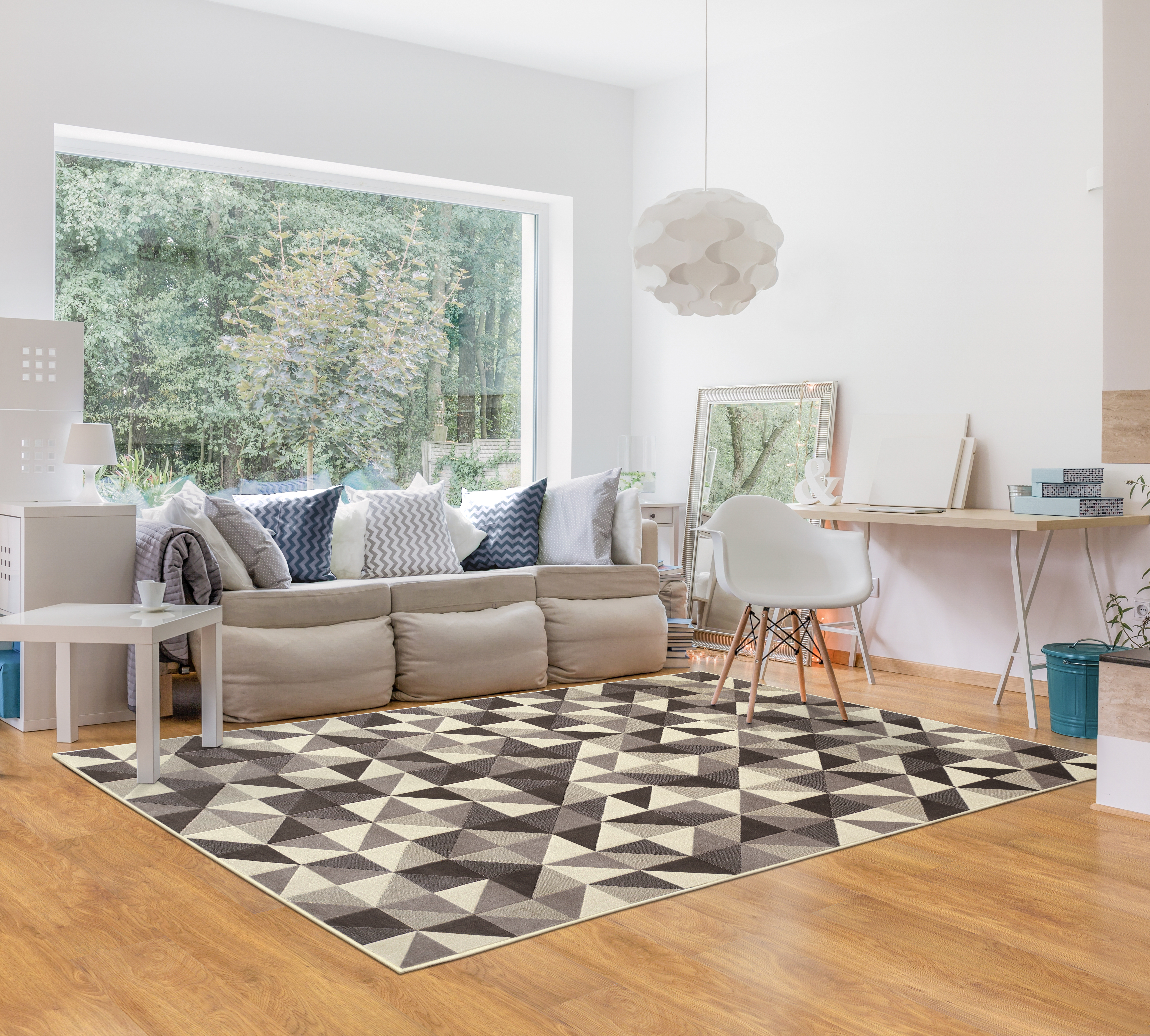 como escolher o melhor tapete para a sala de estar