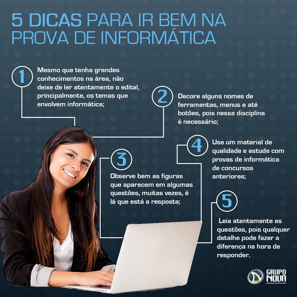 como estudar informatica para concurso
