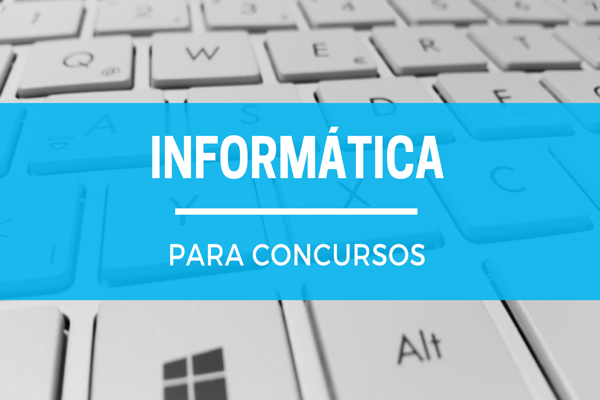 como estudar informatica para concurso