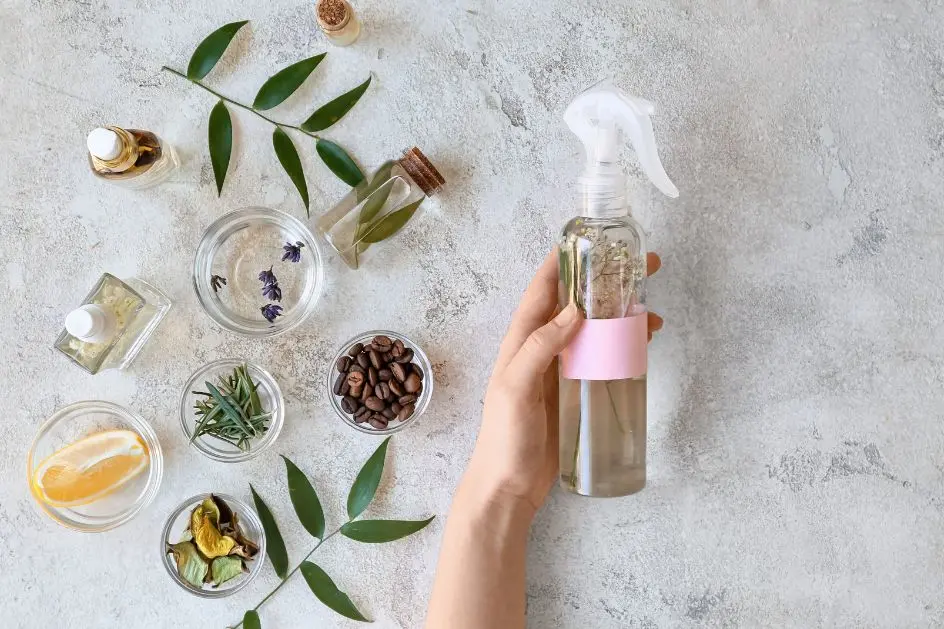Receitas de home spray para tecidos