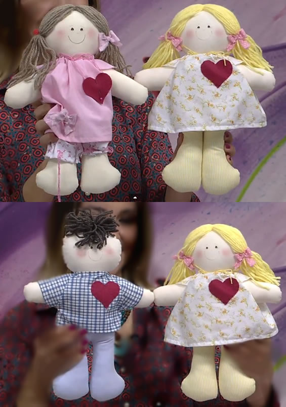 ideias de bonecas de pano para vender