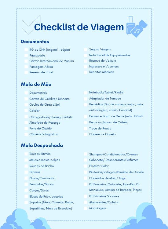 Como Organizar a Mala de Mão Perfeita: Dicas e Itens Proibidos