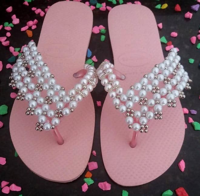como fazer chinelos customizados para vender