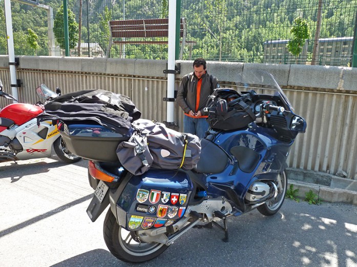 erros ao fazer mala para moto