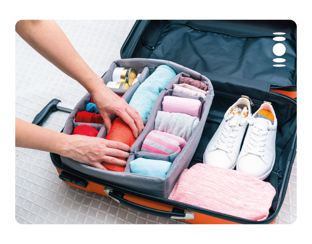 como fazer mala para viagem de praia