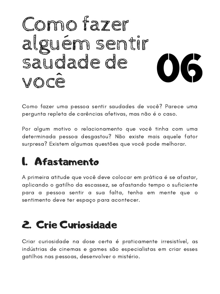 psicologia da ausência em relacionamentos