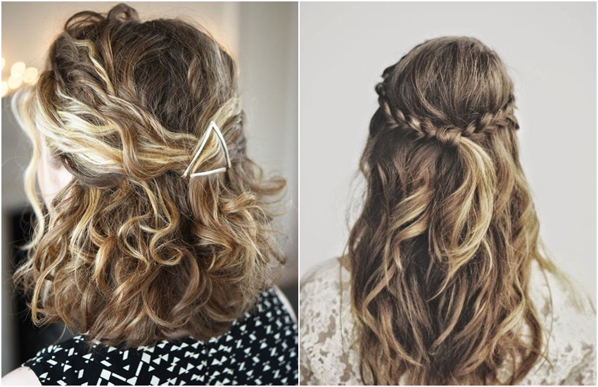 erros comuns ao fazer penteado meio preso romântico