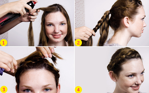 inspiração trança holandesa para festas