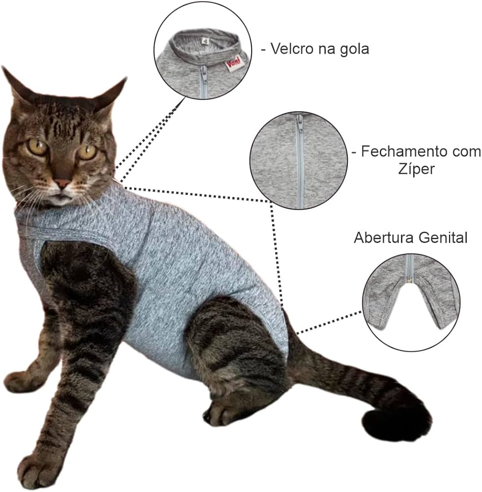 Materiais Alternativos para Roupas Cirúrgicas de Gatos: Opções Econômicas e Seguras