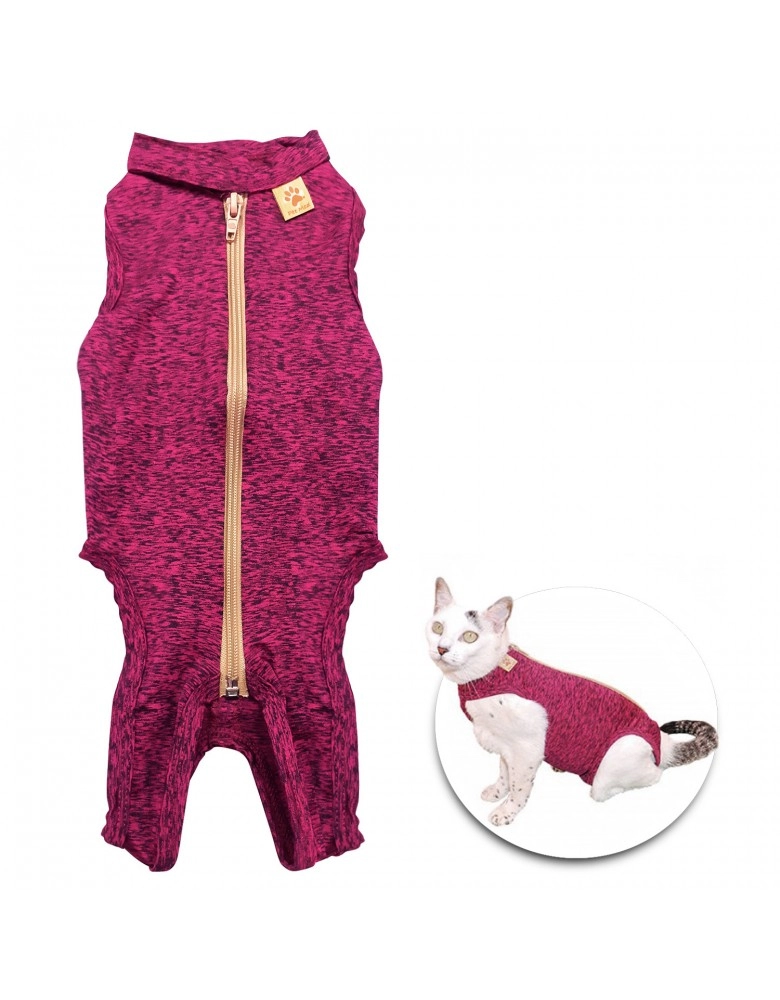 como fazer roupa cirúrgica para gata (roupa pós castração diy)