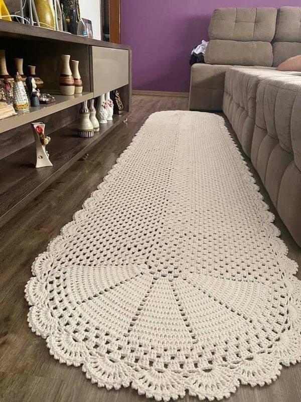 Tapete de Crochê para Sala: Como Calcular o Tamanho Perfeito e Escolher o Formato