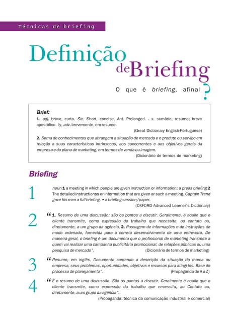 Checklist Essencial para um Briefing de Marketing Digital