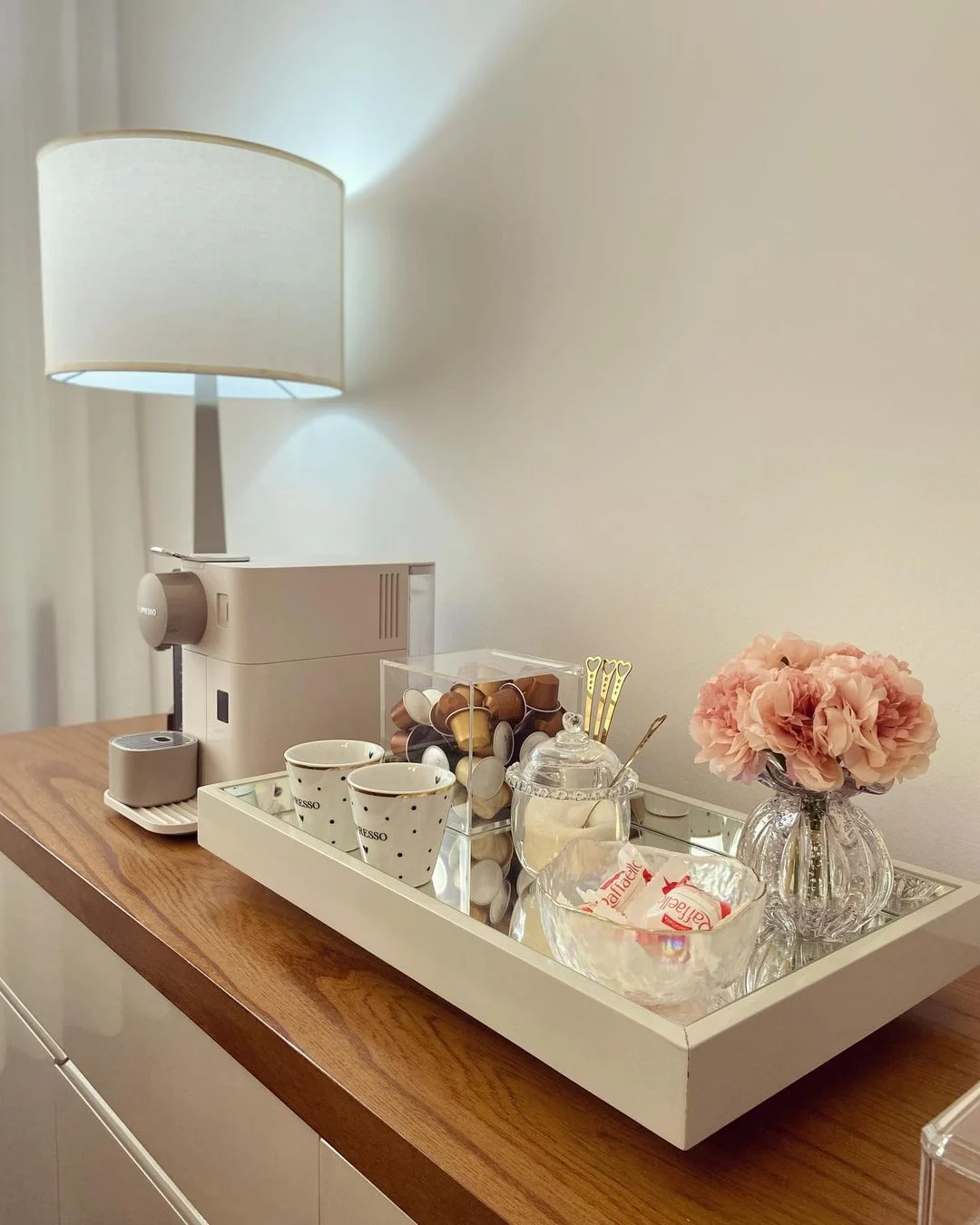 como fazer um cantinho do café charmoso na cozinha