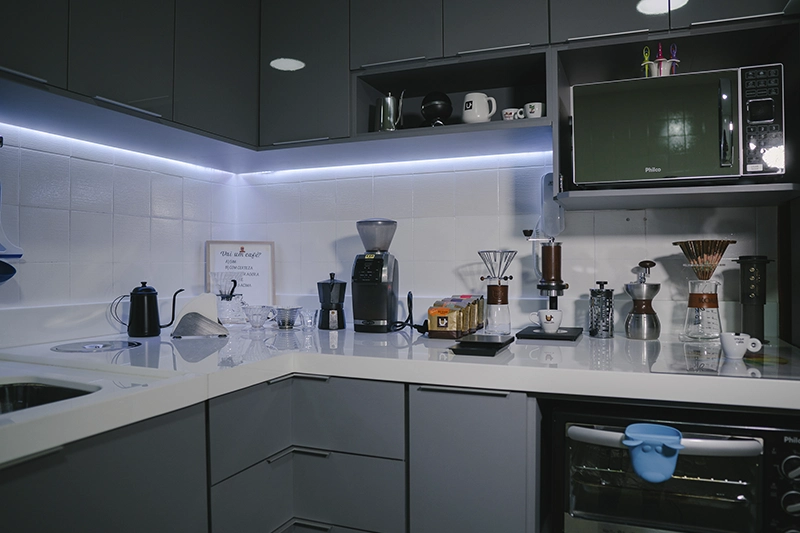como fazer um cantinho do café charmoso na cozinha