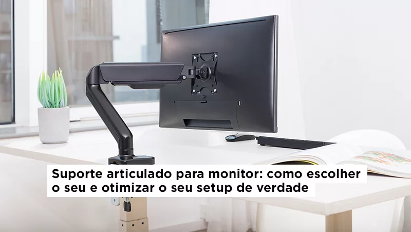 como fazer um suporte para monitor ergonômico