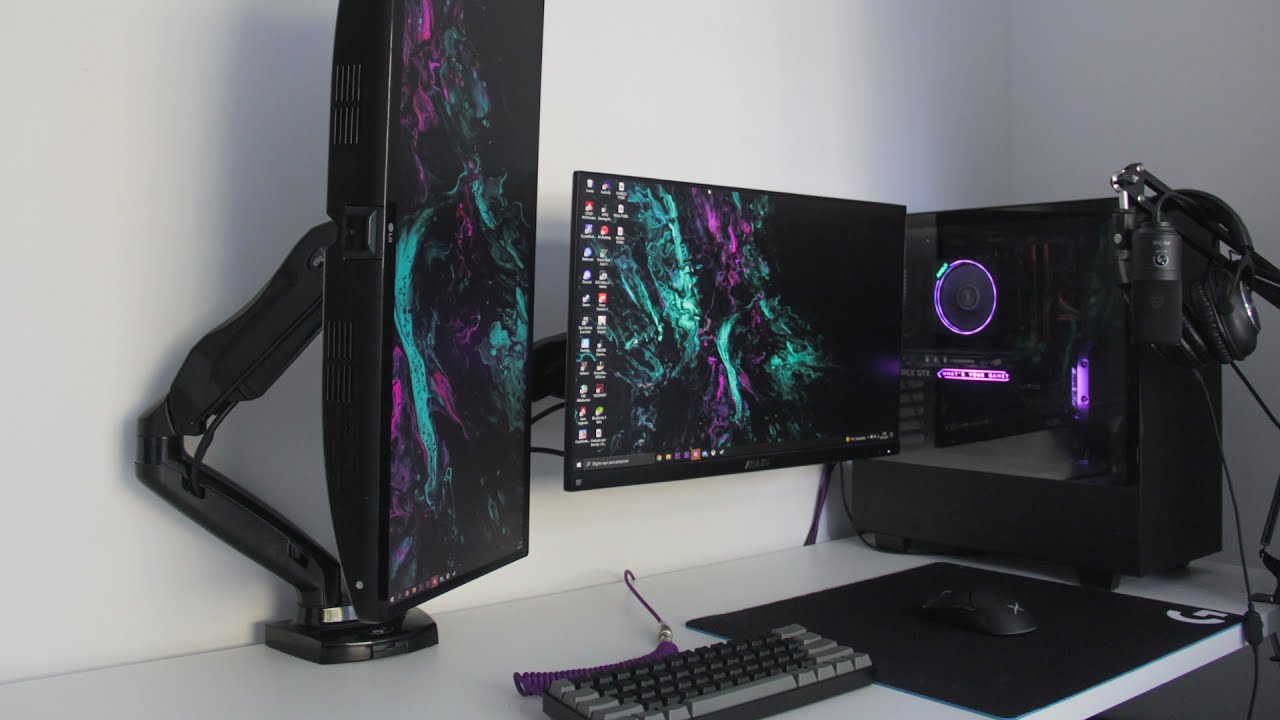 Materiais alternativos para suportes de monitor DIY