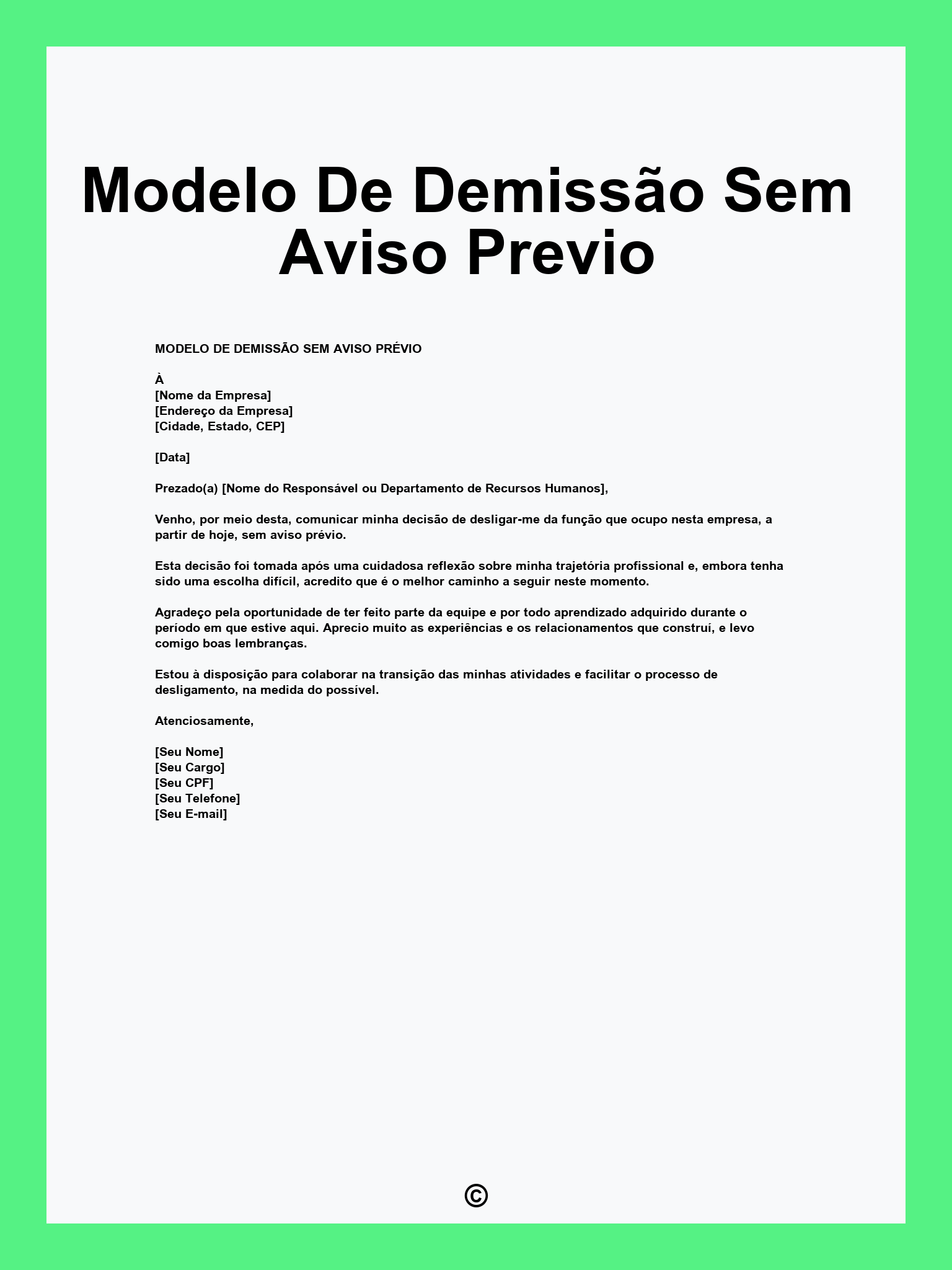 Erros Comuns ao Escrever sua Carta de Demissão