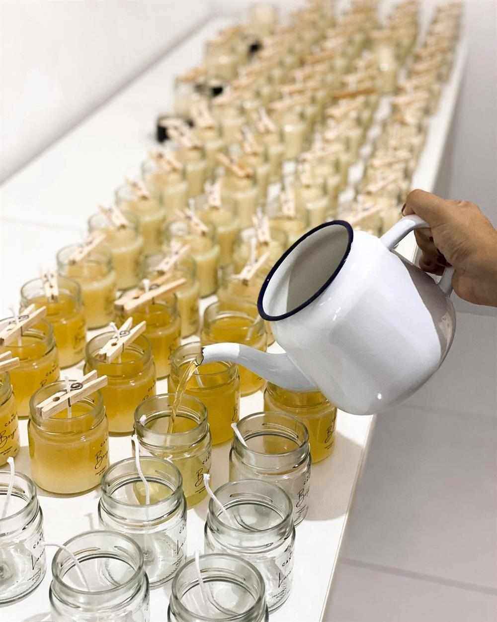 como fazer velas aromáticas para lembrancinha