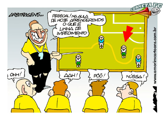 erros comuns na marcação de impedimento passivo