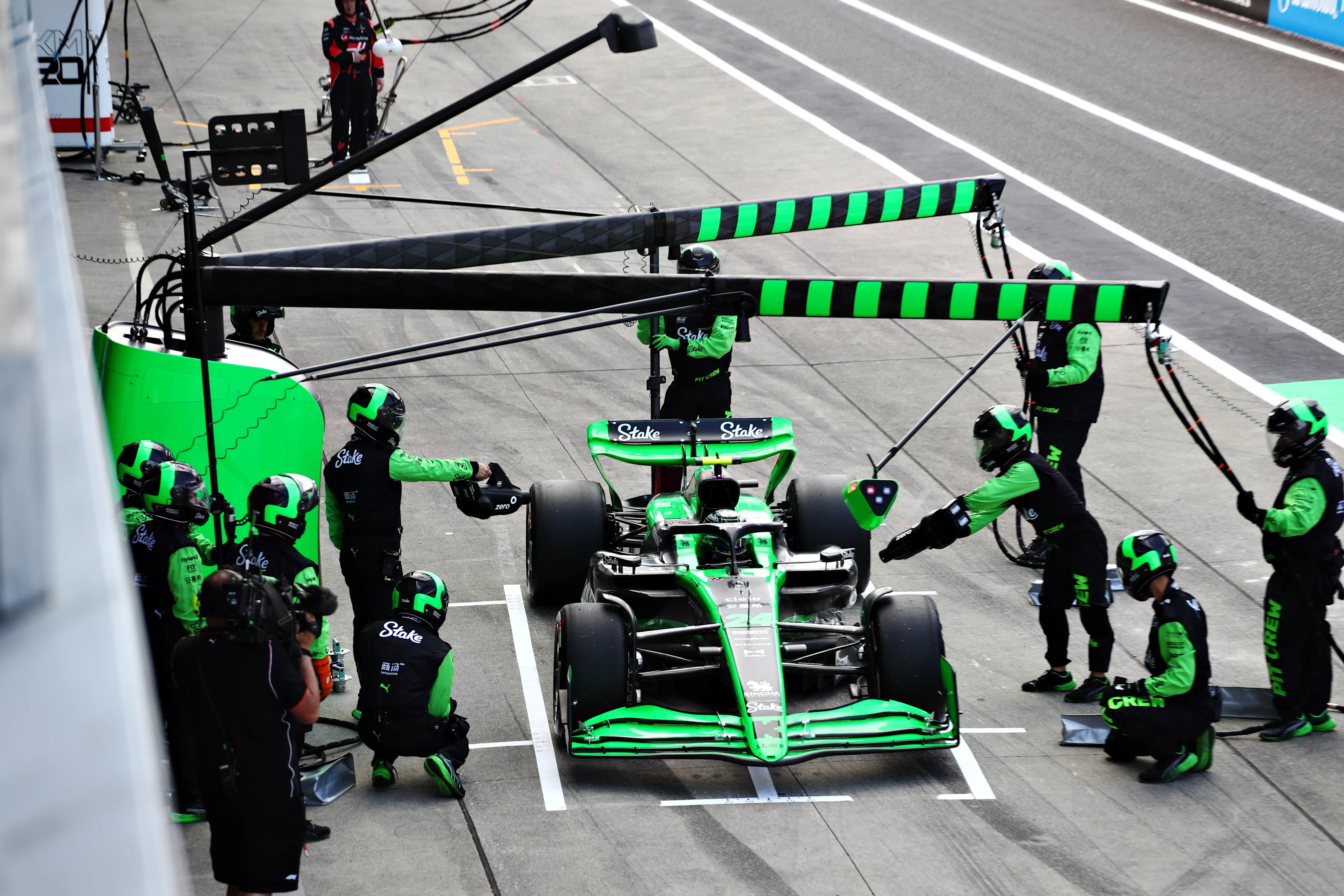 como funciona o pit stop na fórmula 1