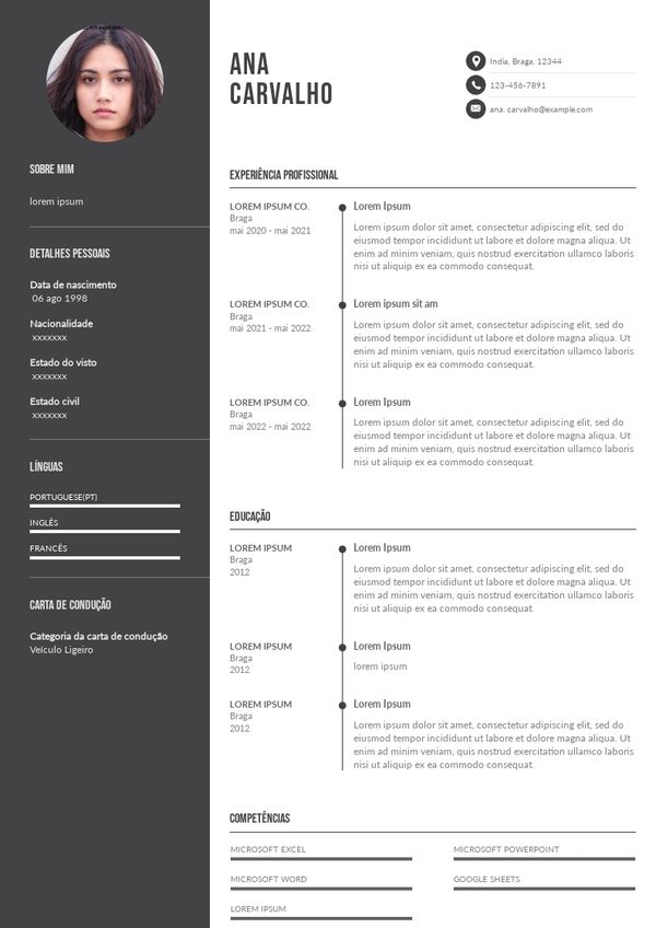 justificar ausência no currículo