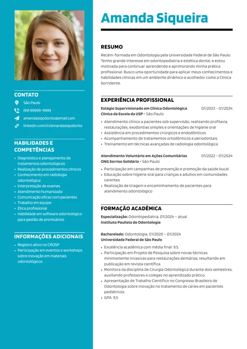 erros comuns ao justificar lacuna no currículo