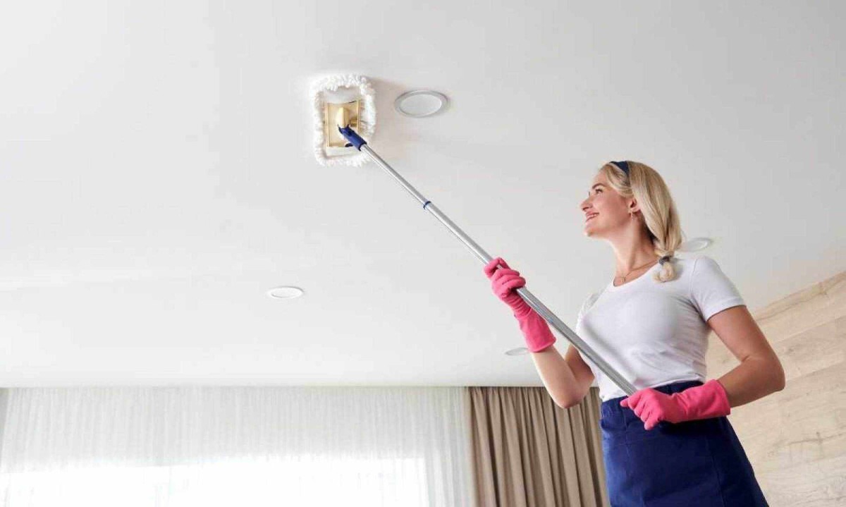 Limpeza de forro de PVC: passo a passo