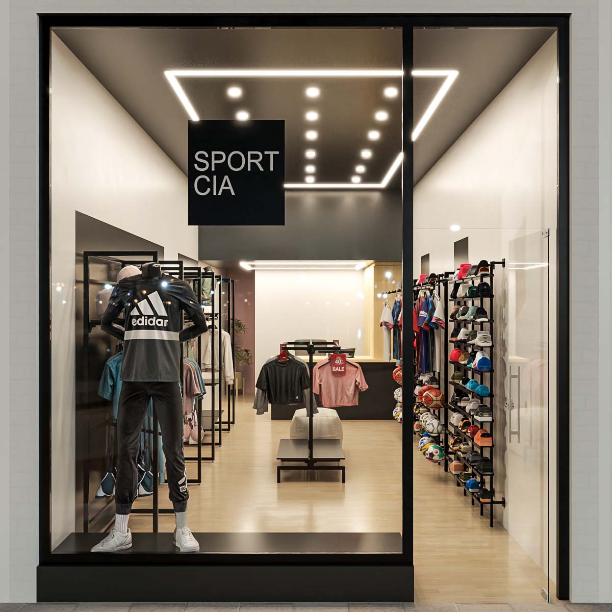 como montar uma loja de artigos esportivos