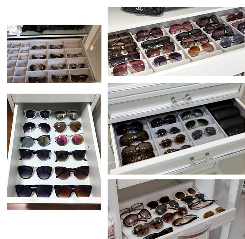 erros comuns ao guardar óculos de sol na cômoda