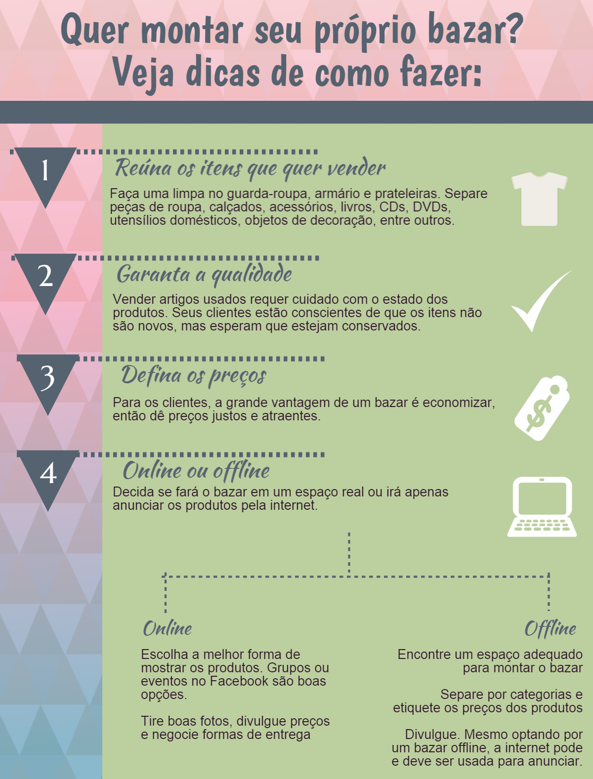 como organizar um bazar de trocas com amigos