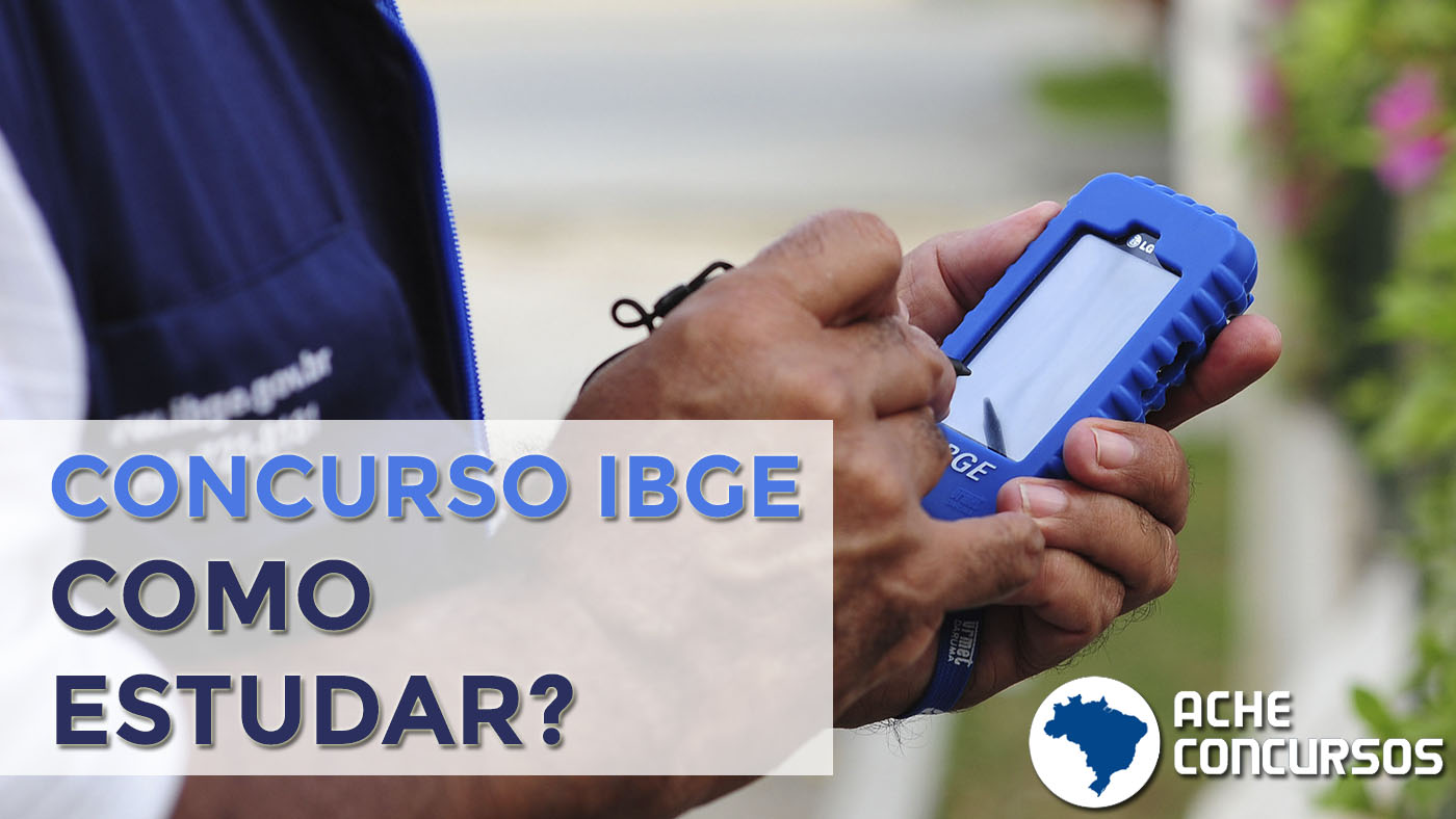 como passar no concurso do ibge