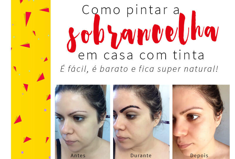 Como escolher a cor ideal de tinta para sobrancelha
